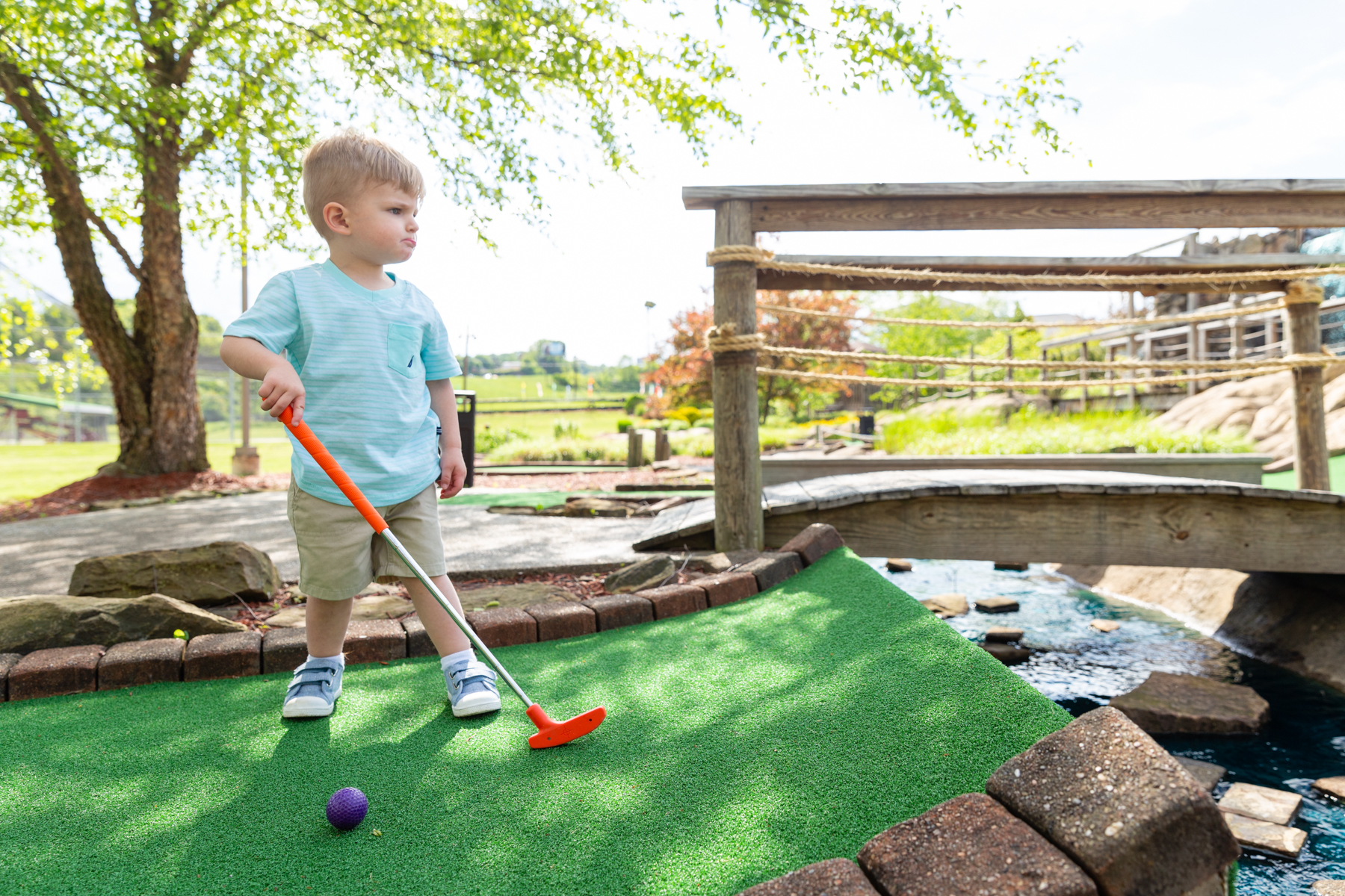 Mini Golf at Statler's Fun Center
