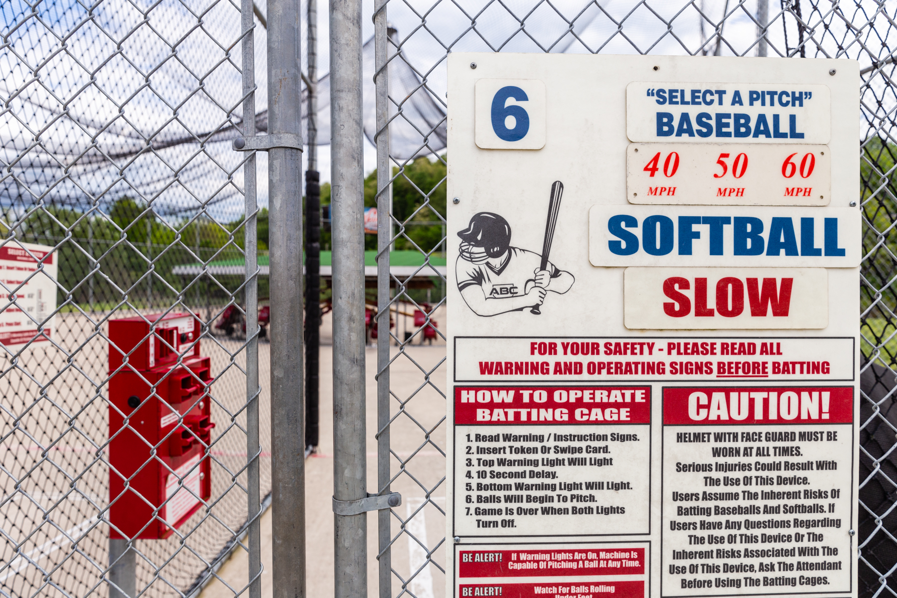 Batting Cages at Statler's Fun Center
